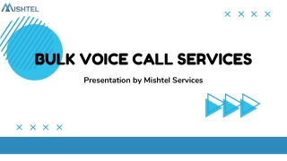 Bulk Voice Call Services – Smart Communication for Modern Businesses
