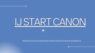 ij start canon