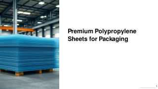 Premium PP sheets