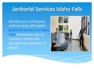 Janitorial Services Idaho Falls
