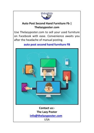 Auto Post Second Hand Furniture Fb Thelazyposter.com