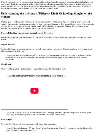 Comprehending the Life-span of Various Sorts Of Tiles on the Market
