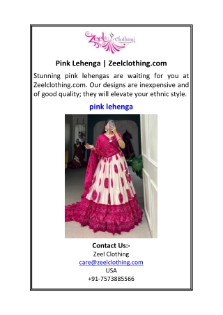 Pink Lehenga  Zeelclothing.com.pdf 57