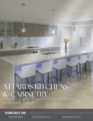 Attards Kitchens & Cabinetry Reveals Emerging Design Preferences in Kitchen Renovations Sydney