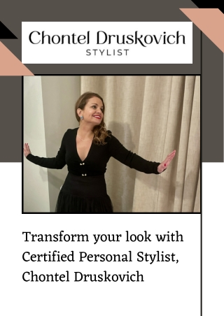 Women's Styling Services Perth - Chontel Druskovich Stylist