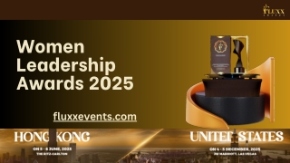 Women Leadership Awards 2025 – Fluxx Events