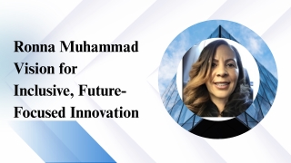 Culture as Strategy: Ronna Muhammad’s Key to Organizational Success