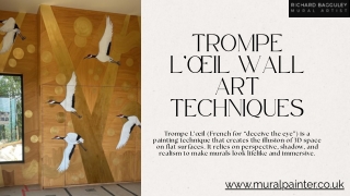 Trompe L’œil Wall Art Techniques Explained