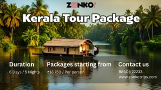 Kerala tour package 6 Days / 5 Nights