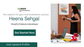 Hire experts for your next ecommerce success | Heena Sehgal