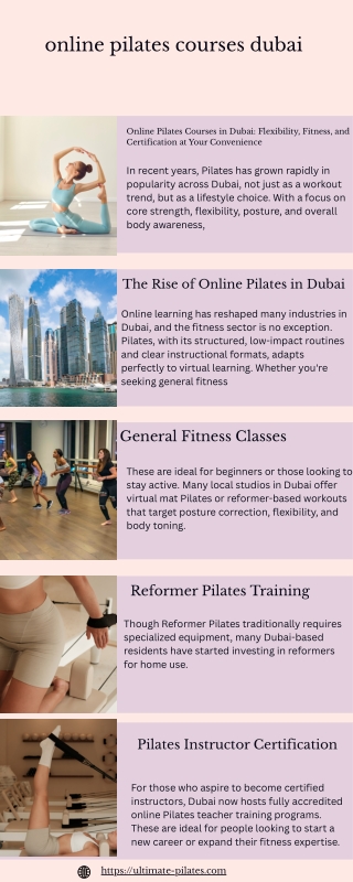 online pilates courses dubai