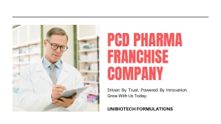 Contact Us Today For PCD Pharma Franchise Services