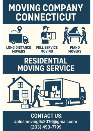 A Plus Moving LLC – Trusted Moving Company Connecticut