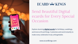 Send Beautiful Digital ecards for Every Special Occasion