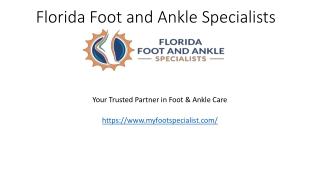 Florida Foot and Ankle Specialists