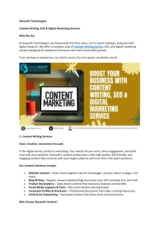 Content Marketing in India – Influence with Quality Content