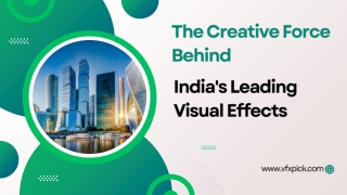 Best VFX Company in India - VFXPICK