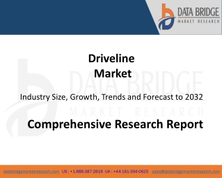 Driveline Market