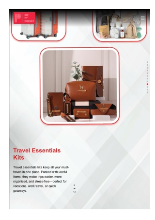 Travel Essentials Kits | Branded Packaging & Corporate Gifting Solutions