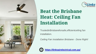 Links Air & Electrical provides Brisbane with high-quality air conditioning and