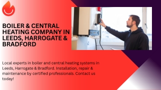 Boiler & Central Heating Company in Leeds, Harrogate & Bradford