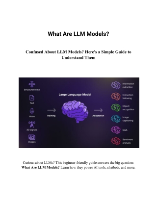 Confused About LLM Models? Here's a Simple Guide to Understand Them