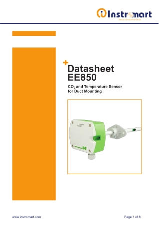 EE850 CO₂ and Temperature Sensor | Instromart