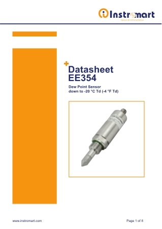 EE354 Dew Point Sensor |Instromart