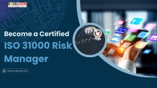 ISO 31000 Certified Risk Manager Training