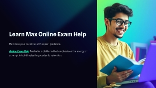 Learn Max Online Exam Help Why Support Builds Accuracy