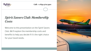 Spirit Savers Club Membership Costs