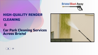 High-Quality Render Cleaning and Car Park Cleaning Services Across Bristol