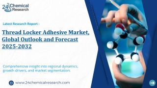 Thread Locker Adhesive Market, Global Outlook and Forecast 2025-2032