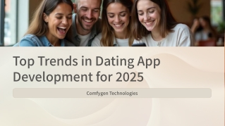 top trends in dating app development
