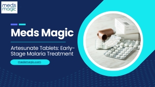 Artesunate Tablets Early-Stage Malaria Treatment