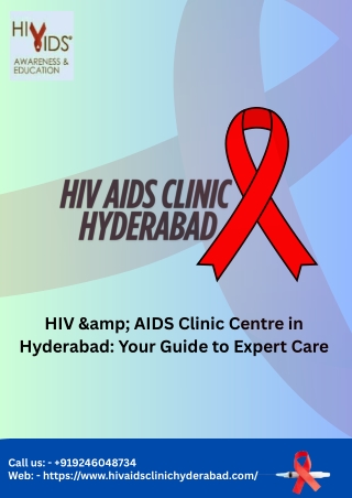 AIDS Clinic Centre in Hyderabad