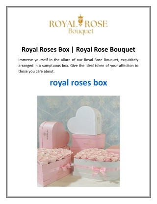 Royal Roses Box