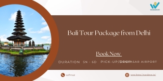Bali Tour Package from Delhi