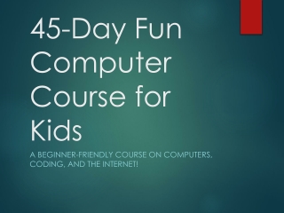 Introduction_Computer_for_a_Beginner_Lev