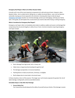 Stop the Drip: Expert Roof Leak Repair Solutions for a Dry Home