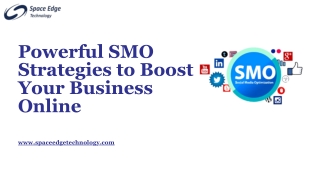 Why Your Business Needs Professional SMO Services