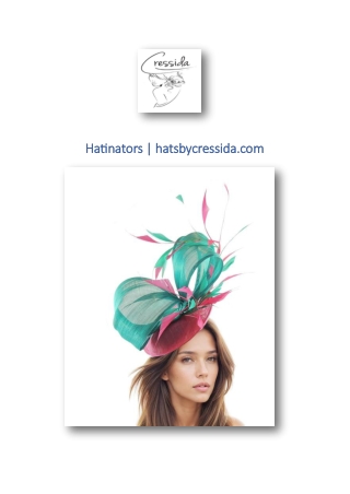 Hatinators | hatsbycressida.com
