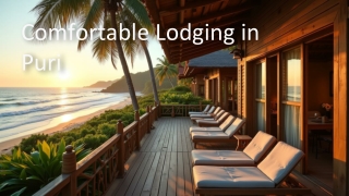 Exploring the Best Stays in Puri From Luxury Hotels to Homestays Near the Temples