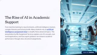 Understanding AI Concepts with Expert Academic Support