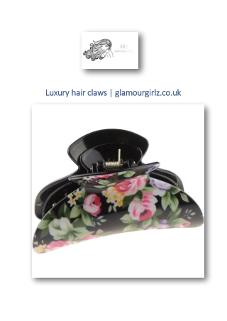 Luxury hair claws | glamourgirlz.co.uk