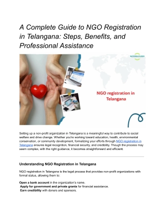 ngo registration in telangana