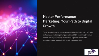 Best Performance Marketing Course for Beginners – WC Skill