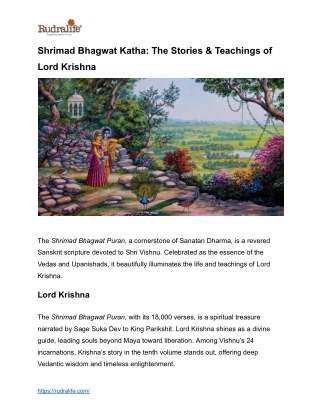 Shrimad Bhagwat Katha_ The Stories & Teachings of Lord Krishna