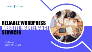 Reliable WordPress Website Maintenance Services