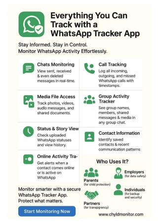 Everything You Can Track with a WhatsApp Tracker App